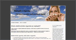 Desktop Screenshot of nejlepsi-e-cigareta.cz