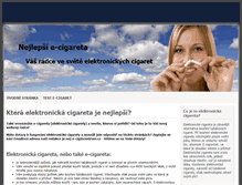 Tablet Screenshot of nejlepsi-e-cigareta.cz